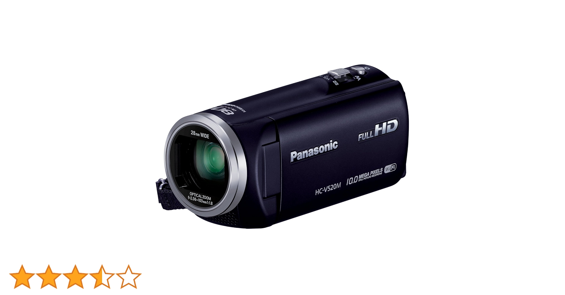 Panasonic HC-V520M ビデオカメラ 本体　付属品一式 Panasonic HC-V520M ビデオカメラ 本体 付属品一式 ケース付き 概要